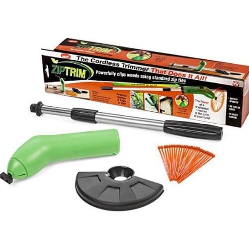 New Arrival Portable Zip Trim Cordless Trimmer & Edger Works With Standard Zip Ties Trimmer Garden Lawn Decor