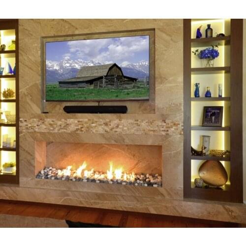 Inno-living 48 inch stainless indoor house decor ethanol burner