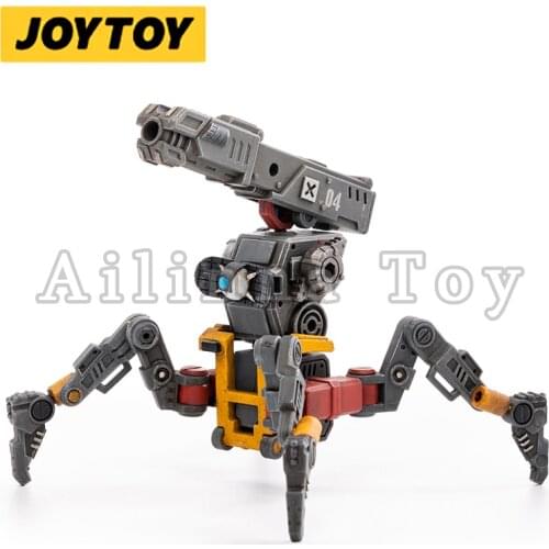 JOYTOY 1/18 Action Figure Mini Mecha X12 Attack Support Robot Trajectory Type Anime Collection Model For Gift Free Shipping