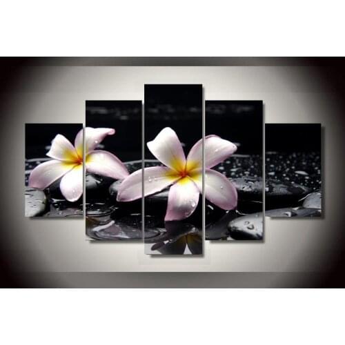 JIE DO ART Canvas Wall Art Picture Frames Living Room 5pcs Magic Tree Landscape Painting Home Decor HD Printing