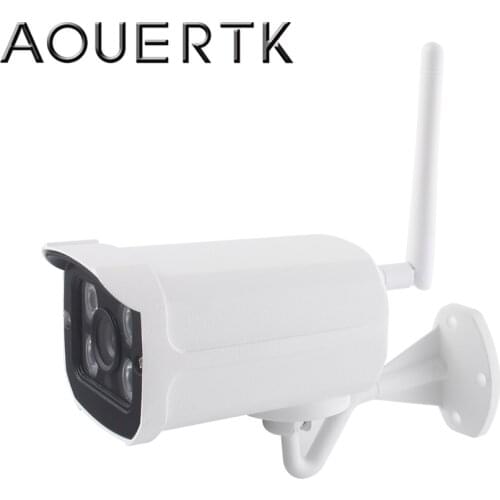 AOUERTK 2MP/3MP Audio Record ONVIF P2P CCTV Camera WIFI Street Wired Bullet Monitor Waterproof Camera SD Card slot CamHi