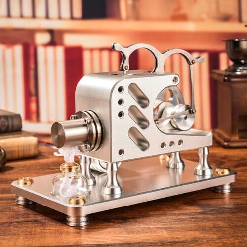 Metal Balance Stirling Engine Model Generator Micro External Combustion Engine Model