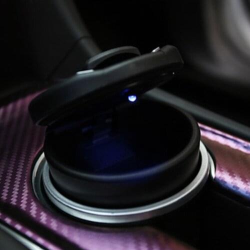 My Good Car Car Ash Holder Tray Ashtray Storage Cup With LED Ash Garbage Container for Chevrolet Equinox2017-2018Car accessories