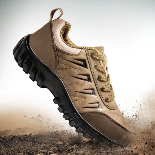 Men Hiking Shoes 2020 New Fashion Waterproof Sneakers Outdoor Climbing Mountain Shoes Sport Trekking Male Work Shoes Footwear