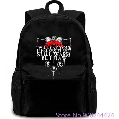 CARACH ANGREN HORROR METAL Official Black Metal New Brand women men backpack laptop travel school adult student