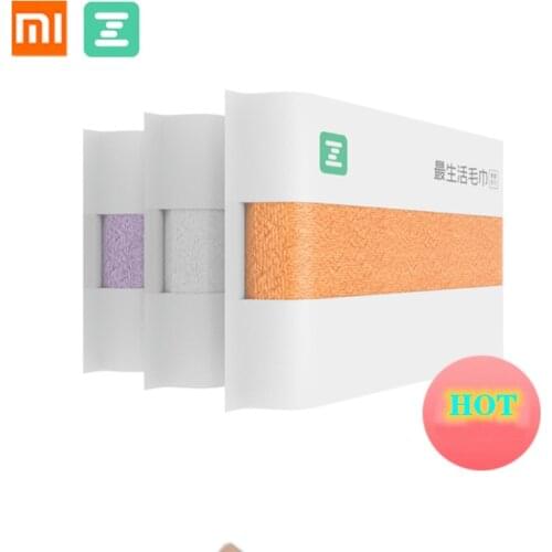 Xiaomi Mijia ZSH 100% Cotton Towel 34*76cm Soft Bath Towel face wash household absorbent comfortable Skin-friendly Cotton Towel