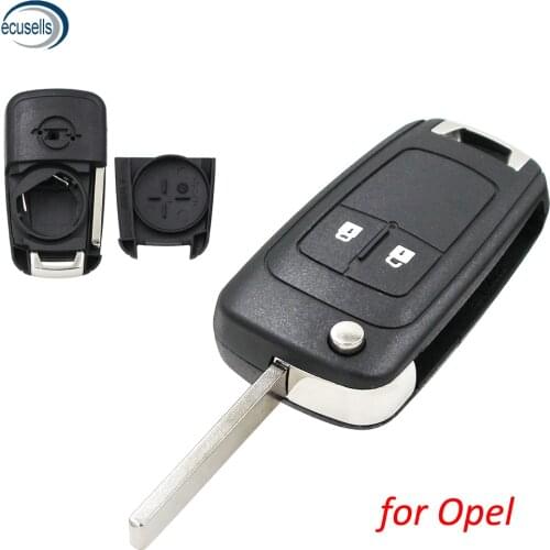 SALE High Quality ! 2 Button Remote Key Shell Case for Opel Astra J Zafira B Insignia Adam Astra J Cascade Karl Zafira C HU100