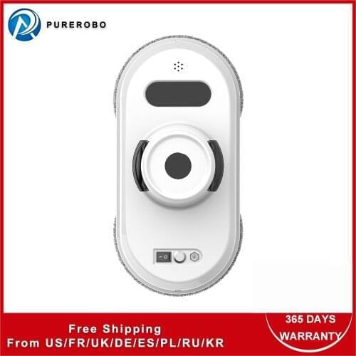 PUREROBO Home Glass Window Vacuum Cleaner High Suction Electric Window Cleaner Robot Anti-falling Remote Control Robot