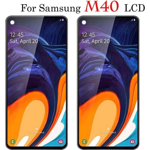Tested For Samsung galaxy M40 lcd Display Touch Screen Digitizer Assembly SM-M405F/DS M405FN/DS SM-M405G/DS For Samsung M40 LCD