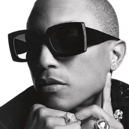 2021 Sunglasses For Women Men Fashion Oversize Square Sun Glasses Lunette Femme Gafas Brand Design Female Luxury Eyewear