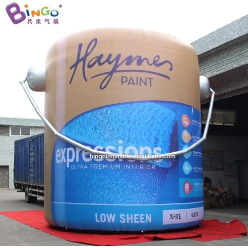 Free Delivery 5 Meters high giant inflatable oil can bottle replica advertising event blow up oil drums model toys