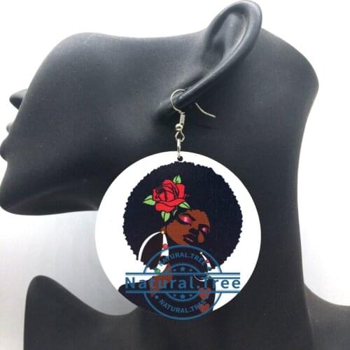 Free Shipping! Natural Beauty Wooden Earrings