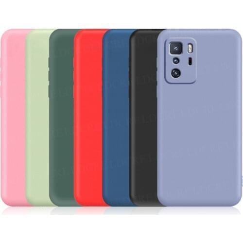 For Xiaomi Poco X3 GT Case Cover Original Liquid Silicone Shockproof Bumper Soft TPU Phone Cover For Poco X3 Pro M3 F3 GT Case
