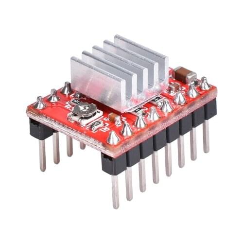 A4988 Stepstick Stepper Motor Driver Module with Heat Sink for 3D Printer Reprap Suitable for Mendel