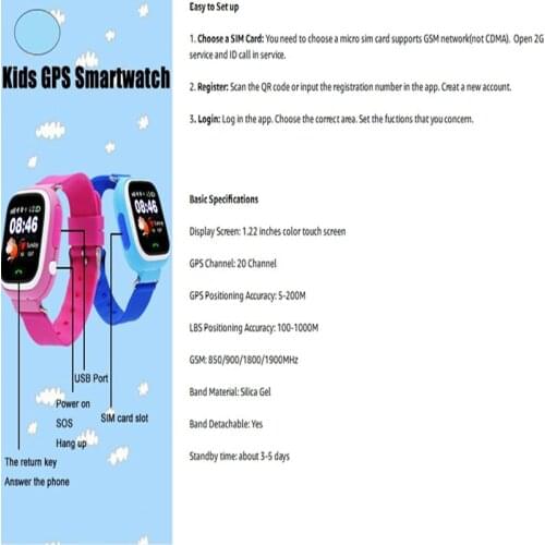 Innovative products 2020 gps kids tracker smart watch and watch phone