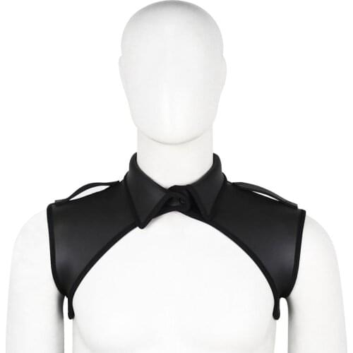 Leather tights men leather tights shoulder straps costumes