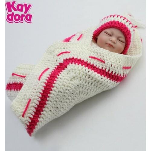 KAYDORA 28cm Full Vinyl Reborn Baby Doll Alive Kids Mini Bath Play Toys Realistic Sleeping Girls Bebe Babies Surprise Gifts