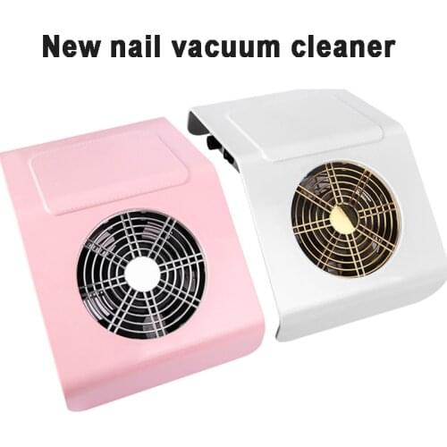 High-Power Nail Duster Fan Vacuum Cleaner Super Suction Power Low Noise One-Button Switch Free Storage Bag Nail Vacuum Cleaner