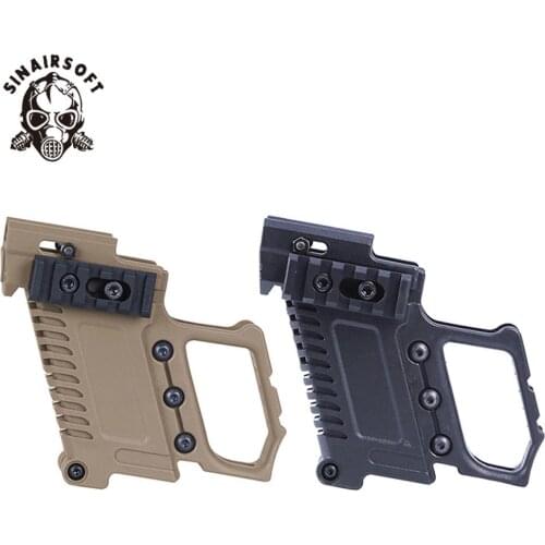 ABS Pistol Carbine Kit Magazine Combat Kit For WE/Marui G17/18/19 GBB Series Compatible With TM & WE G17 G18 G19 G26 & Clone