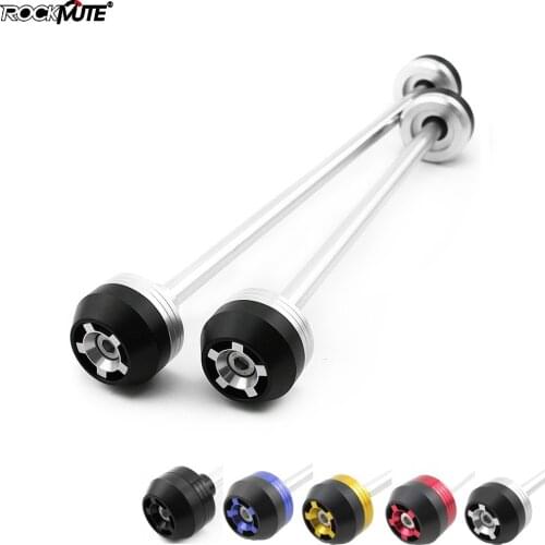 Front Rear Wheel Protection Motorbike crash pads Protector For MV AUGUSTA BRUTAL 800 2013-2015 Wheel Frame Slider Pad moto