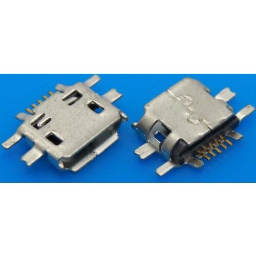 JCD 10pcs Micro USB Jack Connector socket Data charging port,tail plug For Nokia N97 E52 E55 N8