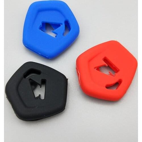 Silicone Rubber Motorcycle key cover case protect cap shell set skin holder for honda revo absolute motor remote keychain