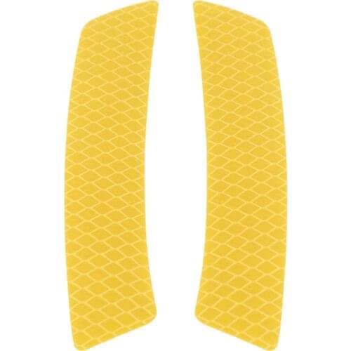 Outdoor Car Wheel Reflective Warning Sticker 2pcs Car Motorcycle Water-resistant Decorative Reflective Strip Car Safety Supplies