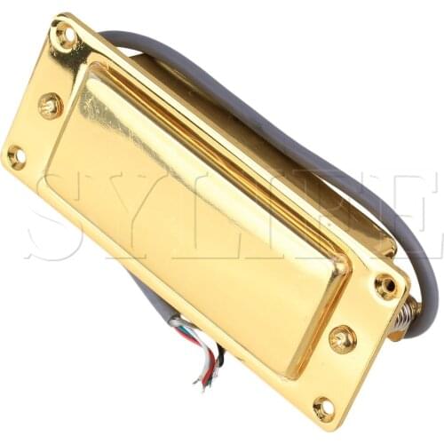 Gold Guitar Humbucker Pickup Mini Electric Guitar Part Replacement