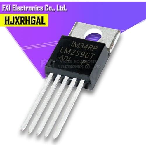 10pcs LM2596T-ADJ LM2596T LM2596 2596T-ADJ Power Converter IC TO-220