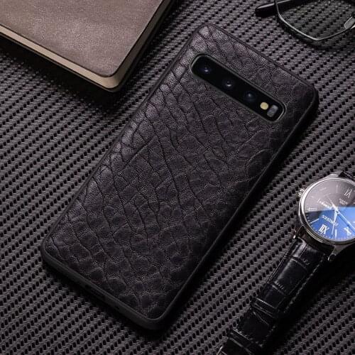 Phone Case For Samsung S7 S8 S9 S10 plus Note 8 9 10 Edge Plus A20 A30 A40 A50 A70 Elephant texture For A5 A7 J6 J7 A8 2018 Case