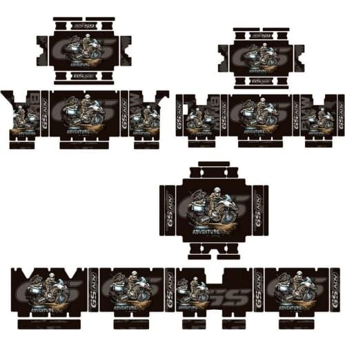 For BMW R1200GS R1250GS ADV R 1200 1250 GS Motorcycle aluminum alloy three boxes of stickers side box decals original box