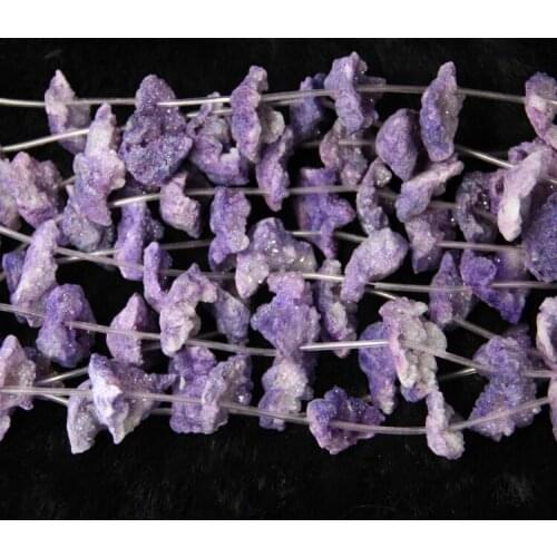 Druzy Drusy Necklace Beads 15mm Each Druzy Crystal Rock Gems Necklace