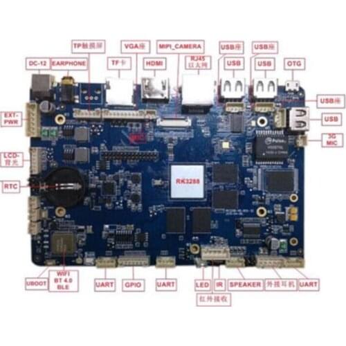 For RK3288 quad-core A17 advertising machine motherboard RockChip RK3288 Android motherboard with 3G development board