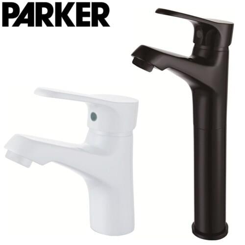 Copper black white color single hole basin faucet paint high-end bathroom faucet does not fade