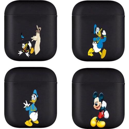 Disney Soft Silicone Cases For Apple Airpods 1/2 Protective Bluetooth Wireless Earphone Cover For Apple Air Pods