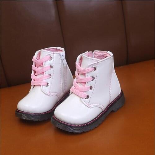Autumn and winter childrens shoes boys and girls Martin boots fashion non-slip soft bottom fashion boots