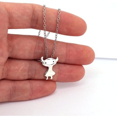 Taurus zodiac pendant necklace