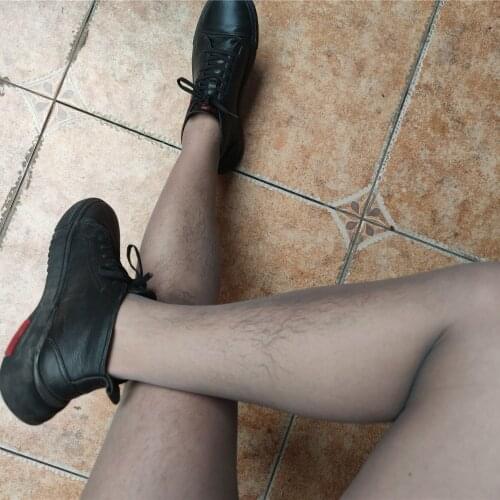 Sexy Comfortable Pantyhose For Man Sheer Tights Fetish Lees Live Presentation