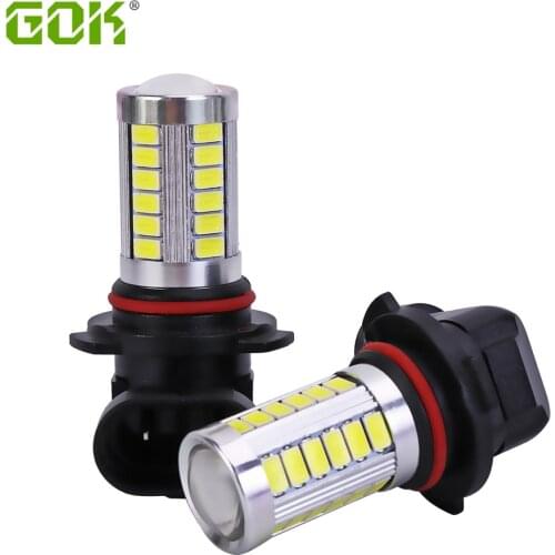 1pcs Car LED Light H11 HB4 HB3 9005 9006 Led 33SMD 5730 LED 30W Bulbs 12V Auto Lamp Running Light Fog Lamp Bulb