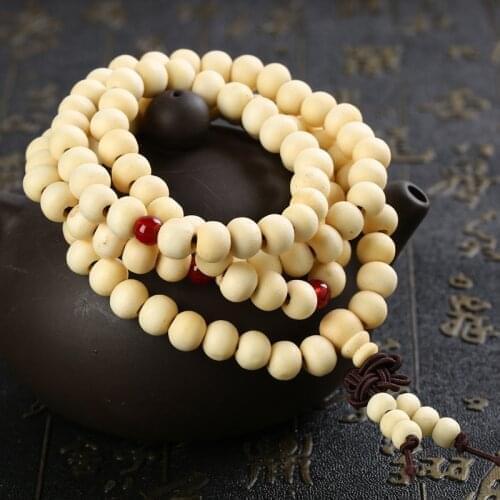 1PC Sandal Wood Rosary Bracelet Multilayer beads Rosary bracelet Men women Jewelry Charm Elegant Fashion Buddha beads bracelet