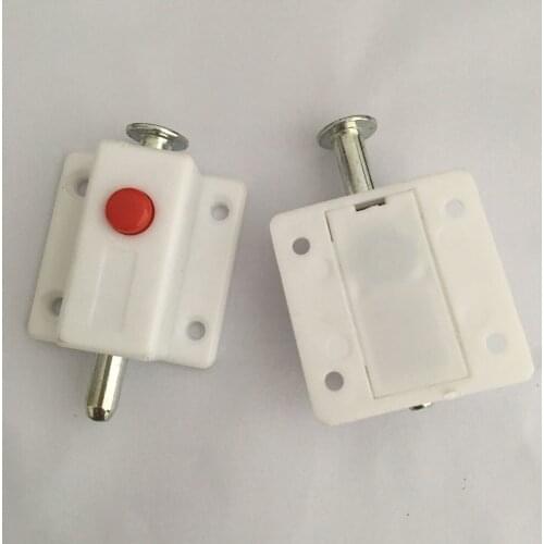 2pcs Good Quality Home Hardware Furniture Bolt Door Window Cabinet Box Latch Drawer Cupboard Spring Lock
