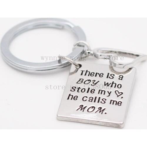 2017 Mothers Day Gifts From son the Love Between Mother and Daughter &Son Is Forever Necklace Jewelry with Heart Charm