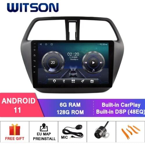 WITSON Android 10.0 CAR DVD SYSTEM for SUZUKI S-CROSS/SX4 2014 car dvd player link/DAB support