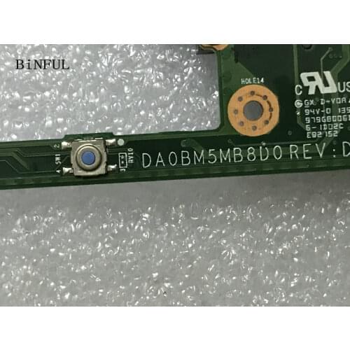 FAST SHIPPING. BRAND NEW . DA0BM5MB8D0 REV : D LAPTOP MOTHERBOARD FOR LENOVO M5400 / B5400 MAINBOARD , ONBOARD GPU