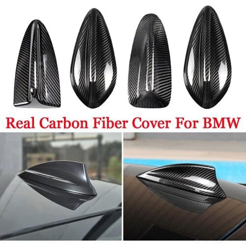 Real Carbon Fiber Antenna Cover Shark Fin for BMW E90 E92 F20 F30 F10 F34 G30 G20 F15 F16 F21 F45 G30 G20 X4 X5 X6