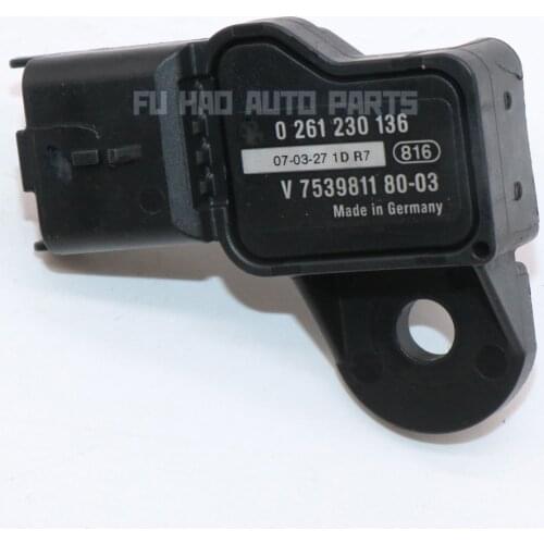 OEM 0261230136 Manifold Absolute Pressure Sensor MAP Sensor for Mini Cooper 1.6L 2007-2010 13627539811 V753981180