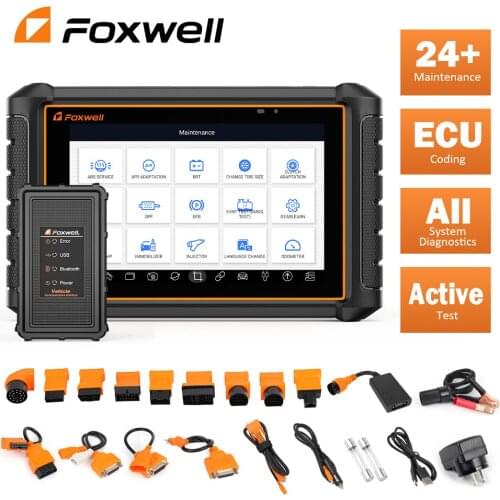 Foxwell GT65 OBD2 Diagnostic Scanner WIFI All System OBD Car Diagnostic Tools Active Test ABS Oil Reset OBD2 Scanner