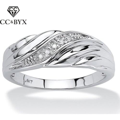 CC Rings For Women Twist Cubic Zirconia Simple Classic Jewelry Lovers Bijoux Bridal Wedding Engagement Anel Drop Shipping CC2204