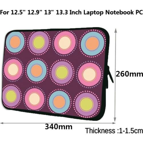 Early Holiday Hot Sale Laptop 13 Inch Neoprene Case Pouch Bolsa New Arrival Women 12.9" 13.3" Notebook Cover For iPad Pro Lenovo
