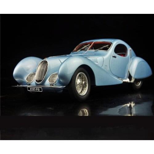 Diecast 1/18 Scale Talbot-lago Angels Tears Typ 150 C-SS Classic Car Mold Alloy Ornament Display Gift Static Adult collection